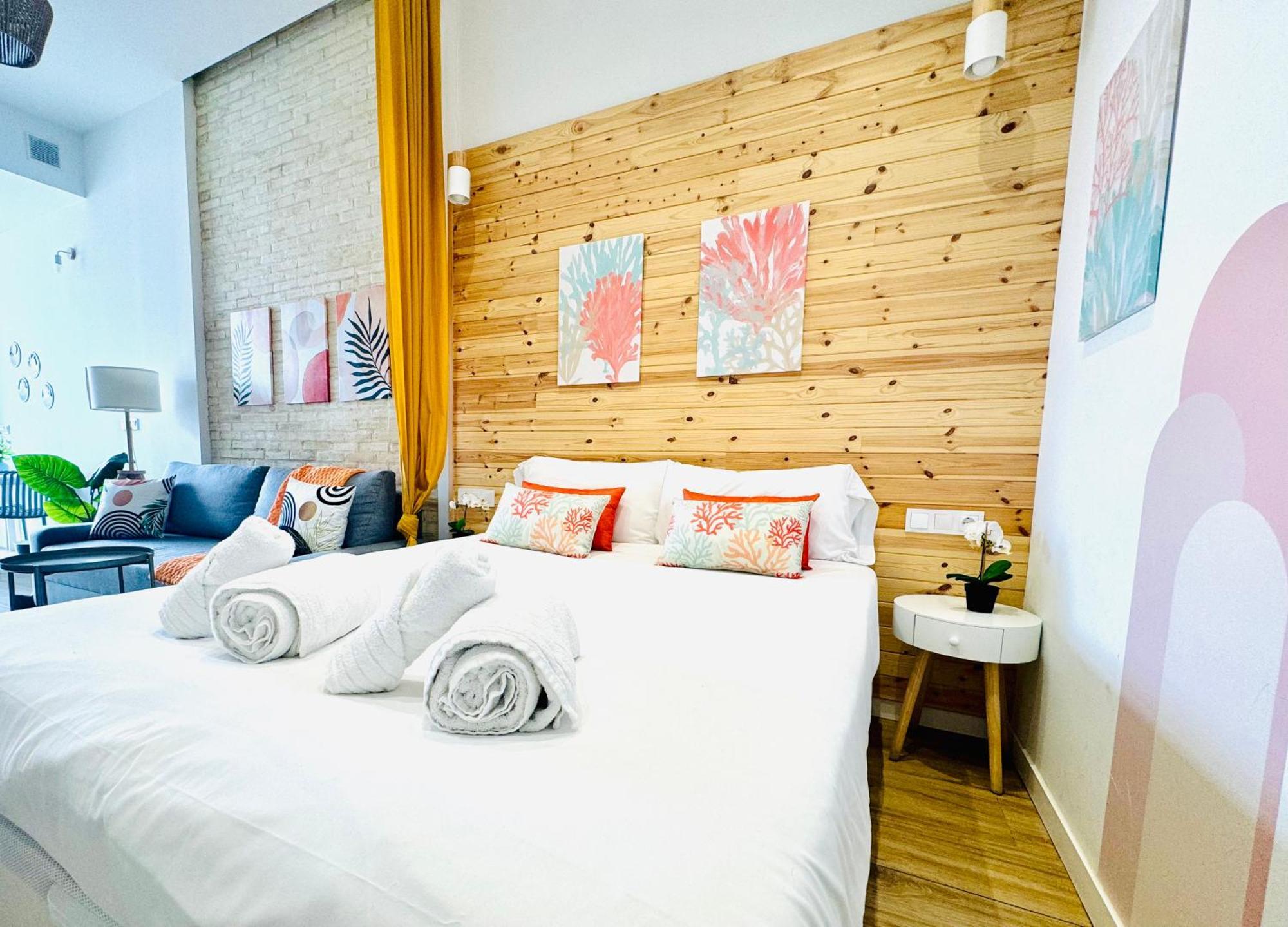 Beautiful Flat Next The Beach บาเลนเซีย ภายนอก รูปภาพ